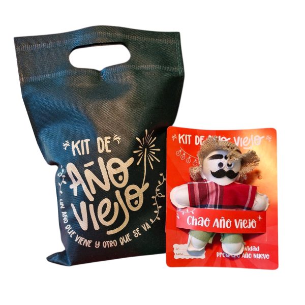 año viejo artesanal en bolsa ecologica