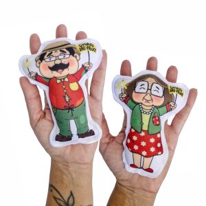muñeco de año viejo de 14 cms ideal para anchetas