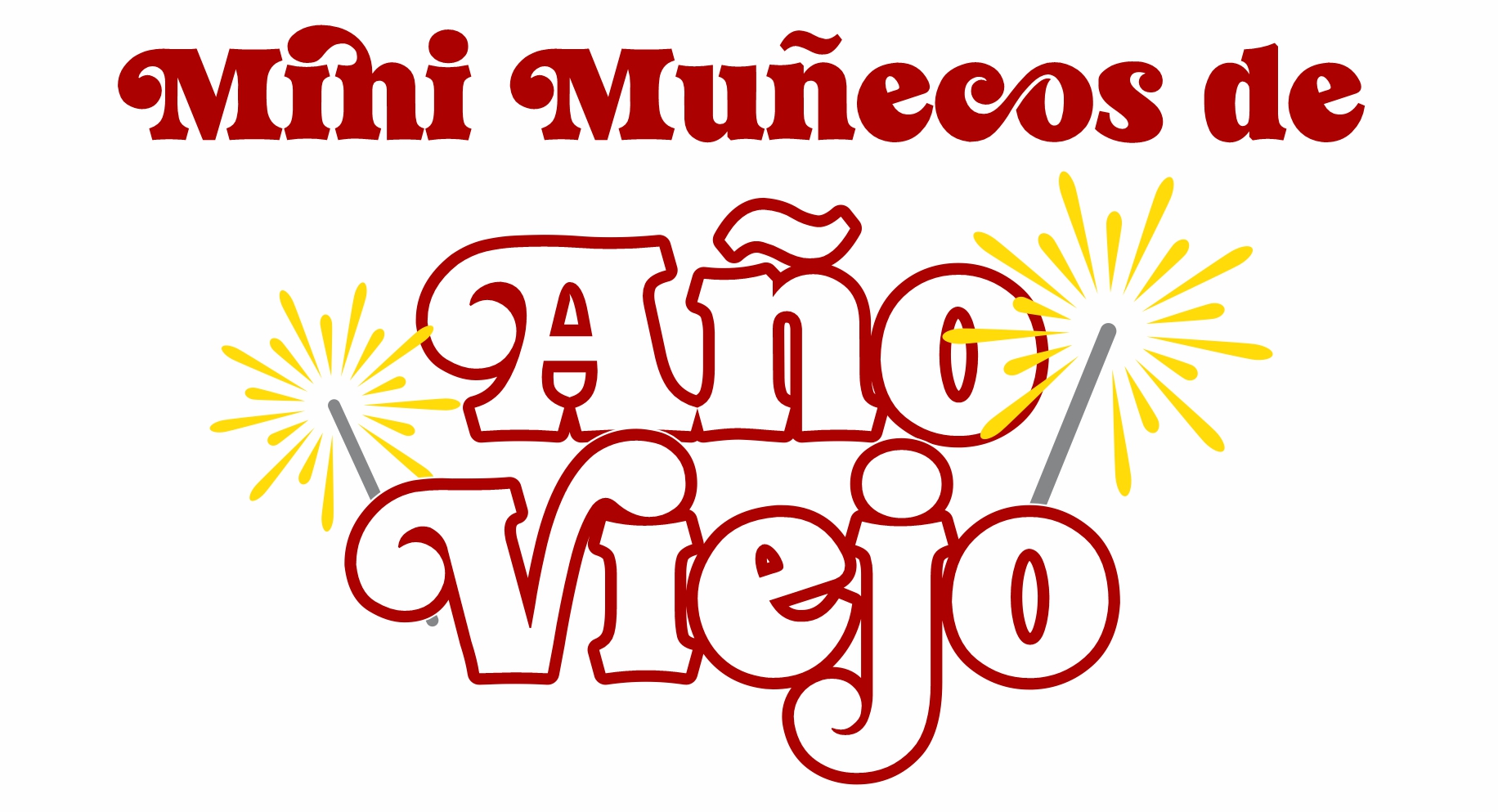 MIni Muñecos de Año Viejo